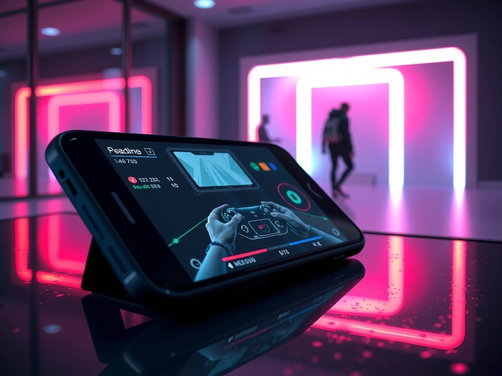 Tech Interaction Close-up